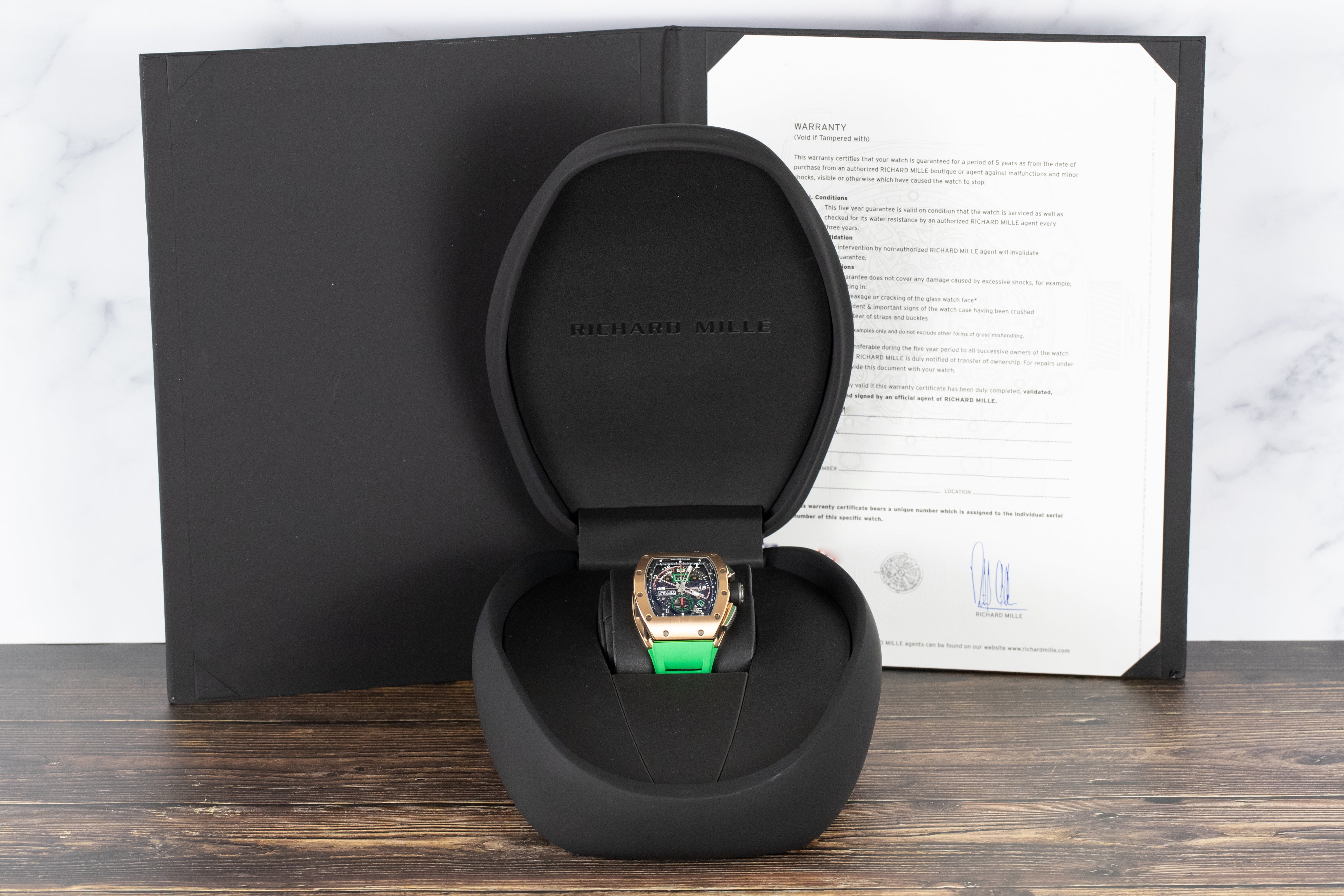 Richard Mille RM 11-01 Roberto Mancini Rose Gold Titanium