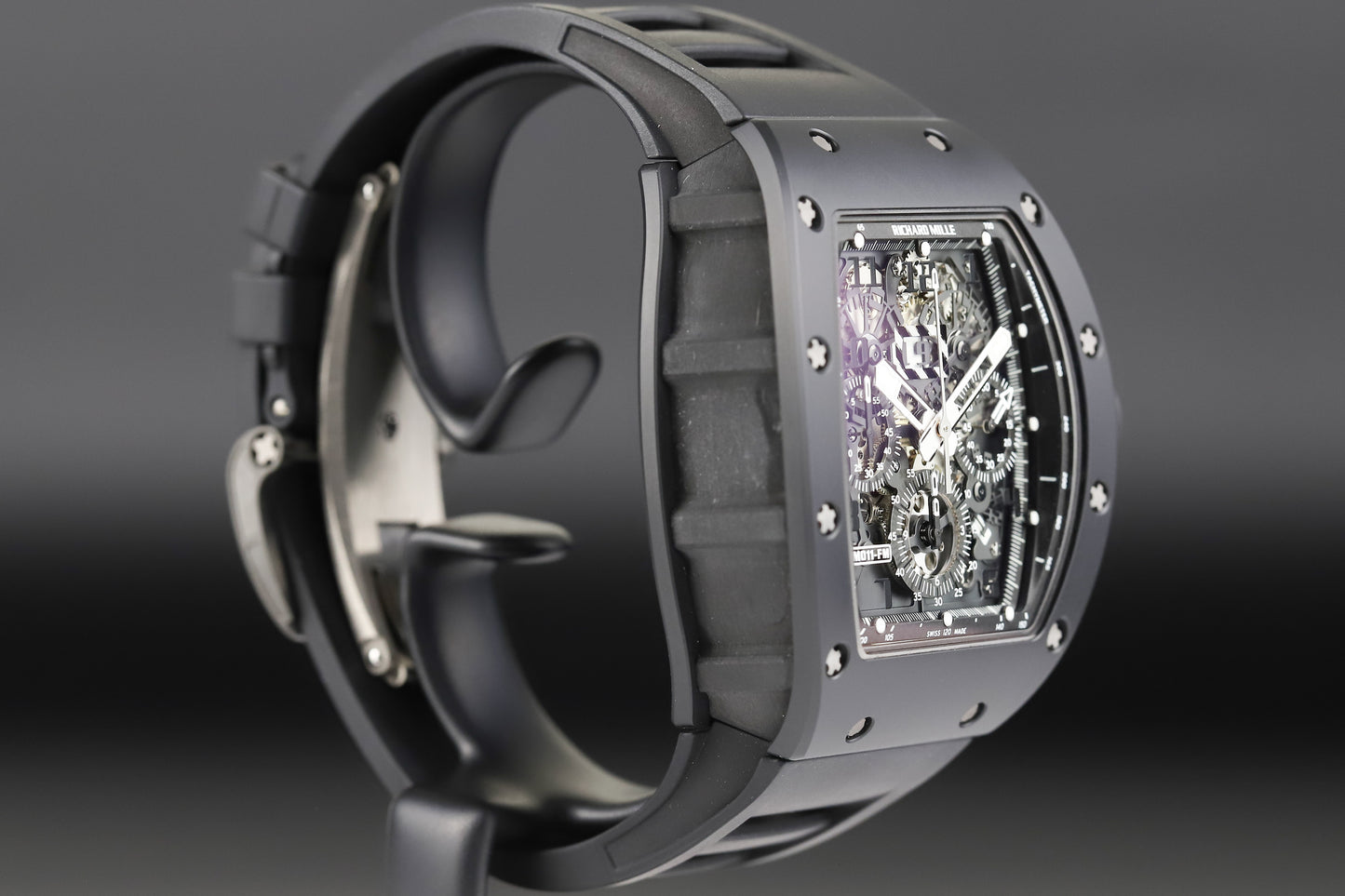 Richard Mille RM011-FM Felipe Massa Automatic Flyback Chronograph "Black Phantom"