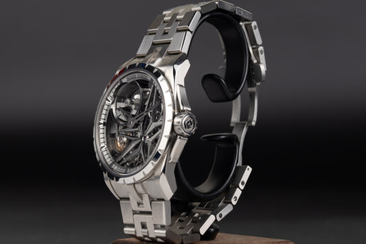 Roger Dubuis DBEX0956  Excalibur Monobalancier Titanium Skeleton Dial