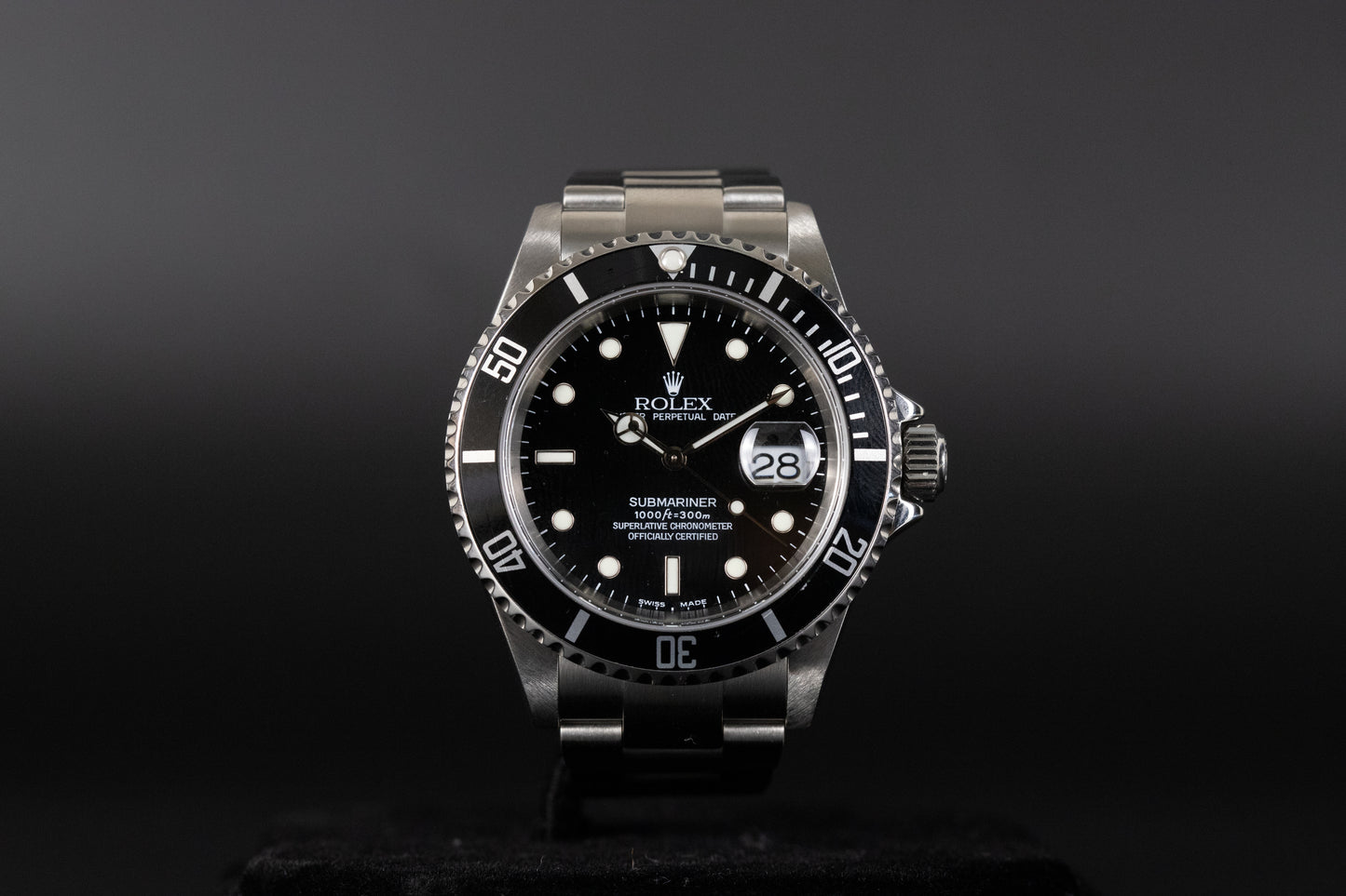 Rolex 16610LN Submariner Date Black Dial