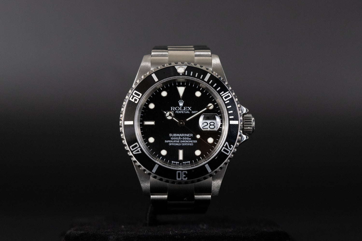 Rolex 16610LN Submariner Date Black Dial