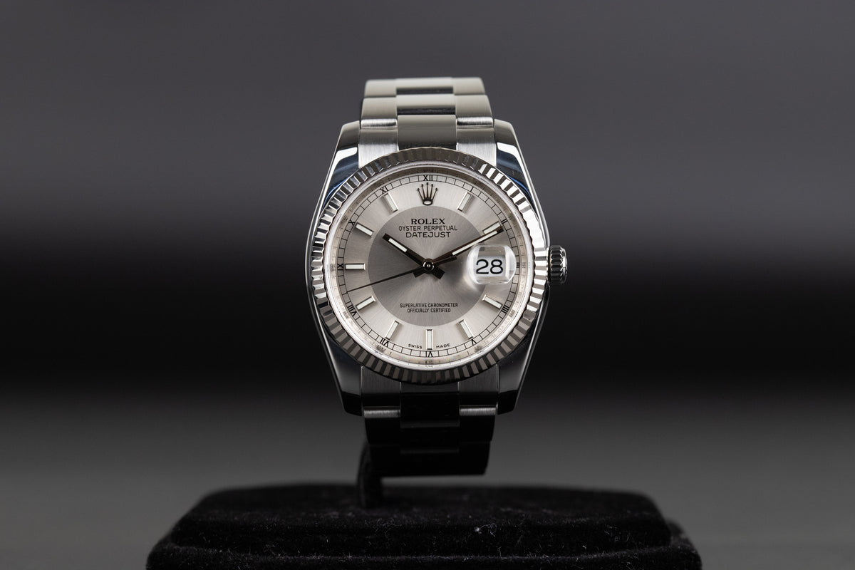 Rolex<br>116234 Datejust 36 Steel Rare Tuxedo Dial
