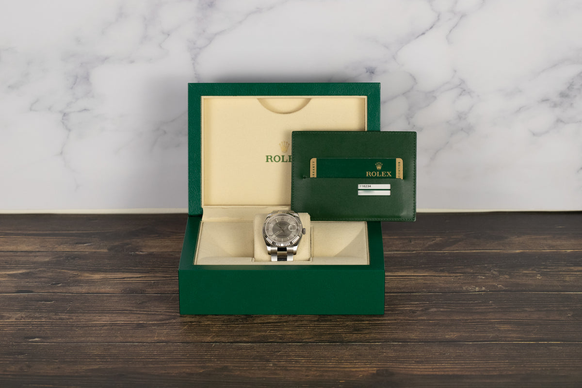 Rolex<br>116234 Datejust 36 Steel Rare Tuxedo Dial