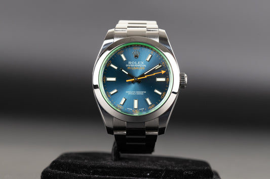 Rolex 116400GV Milgauss Blue Dial