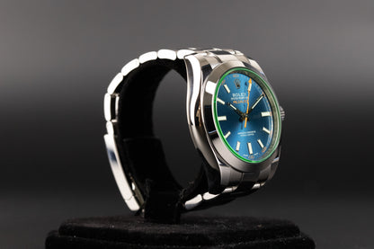 Rolex 116400GV Milgauss Blue Dial
