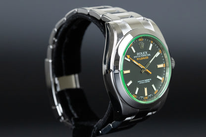 Rolex 116400GV Milgauss Black Dial