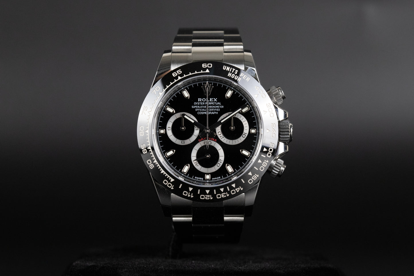 Rolex 116500LN Daytona Ceramic Black Dial