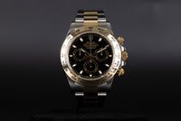 Rolex<br>116503 Daytona SS/18k Black Dial