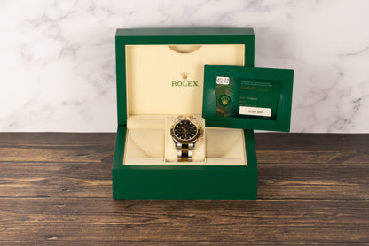 Rolex 116503 Daytona SS/18k Black Dial