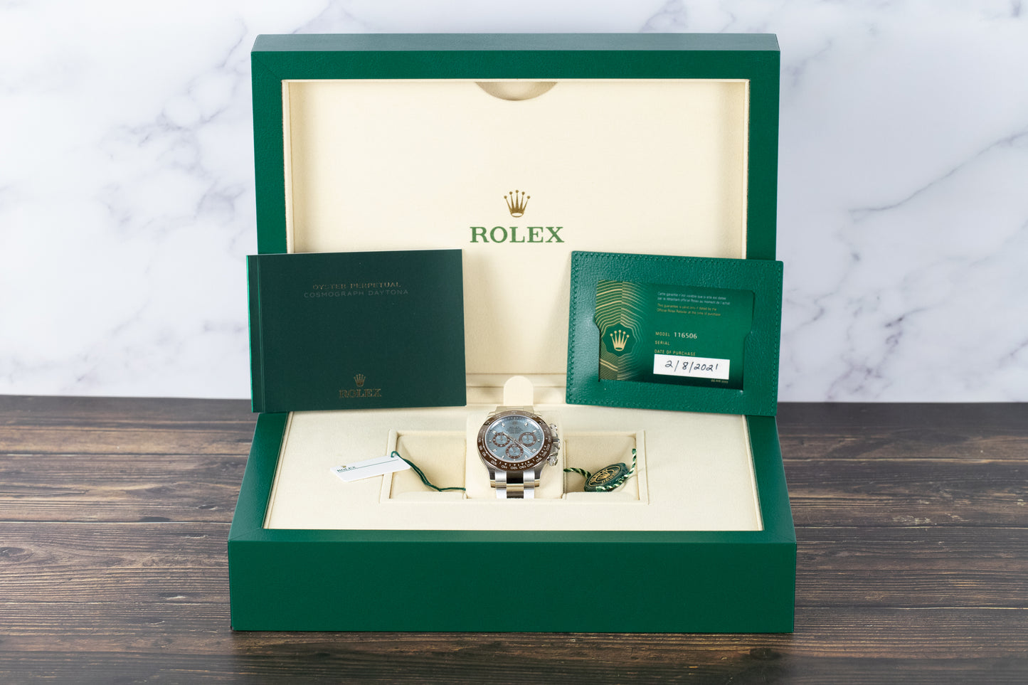 Rolex 116506 Daytona Platinum Ceramic 50th Anniversary