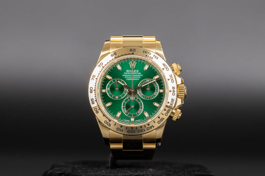 Rolex 116508 Daytona Green Dial