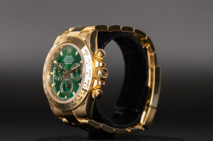 Rolex 116508 Daytona Green Dial