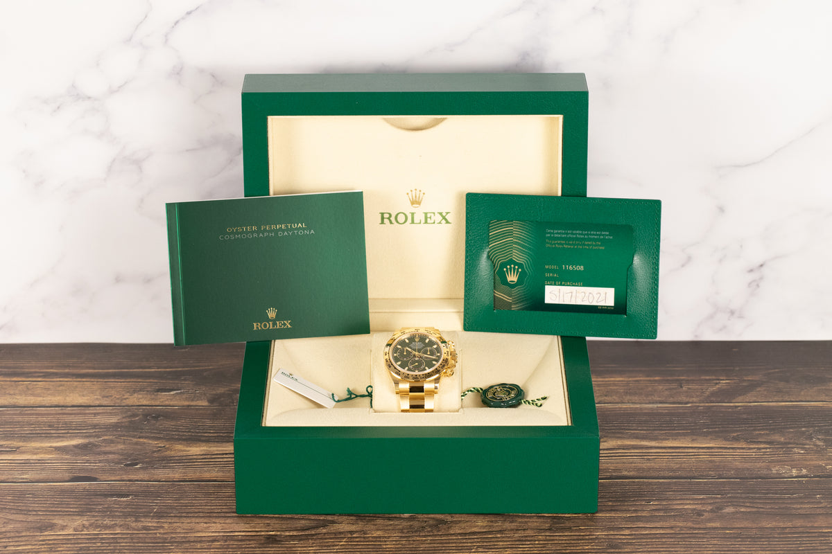 Rolex<br>116508 Daytona Green Dial