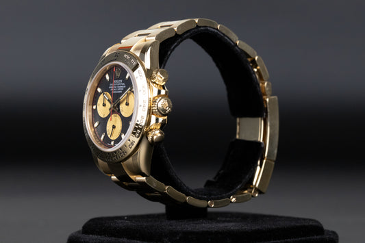 Rolex 116508 Daytona Black Paul Newman Dial