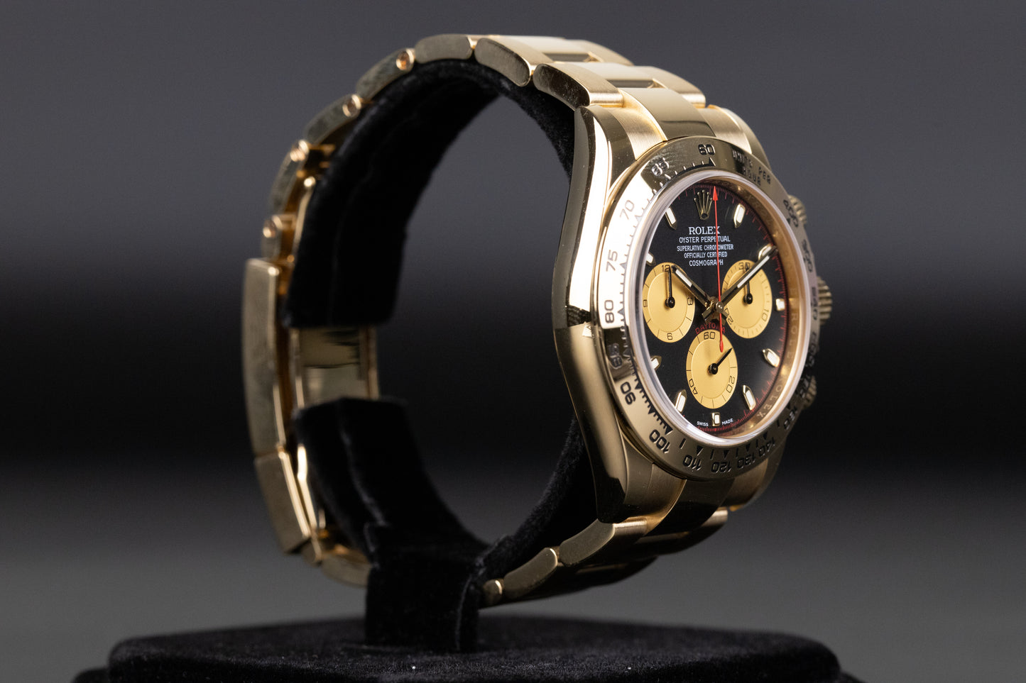 Rolex 116508 Daytona Black Paul Newman Dial