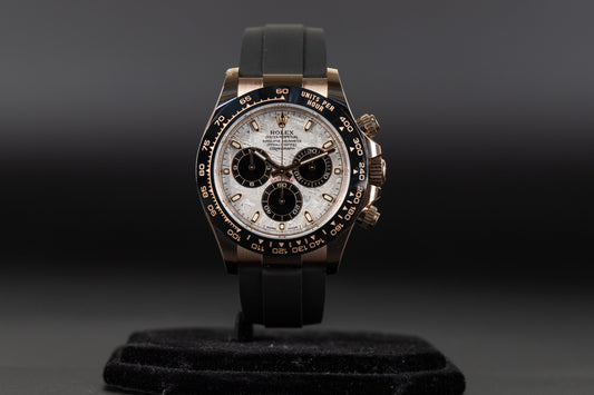 Rolex 116515LN Daytona Rose Gold Oysterflex Meteorite Dial
