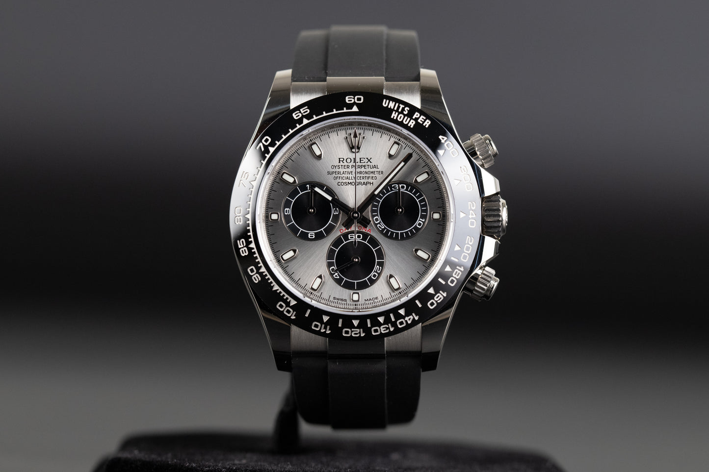 Rolex 116519LN Daytona Steel Dial Oysterflex