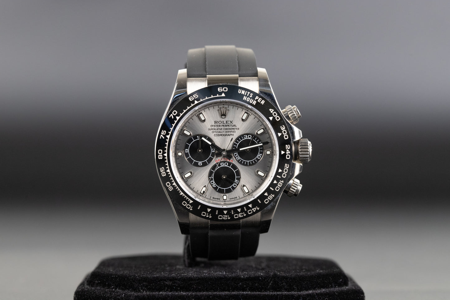 Rolex 116519LN Daytona Steel Dial 'Ghost' Oysterflex