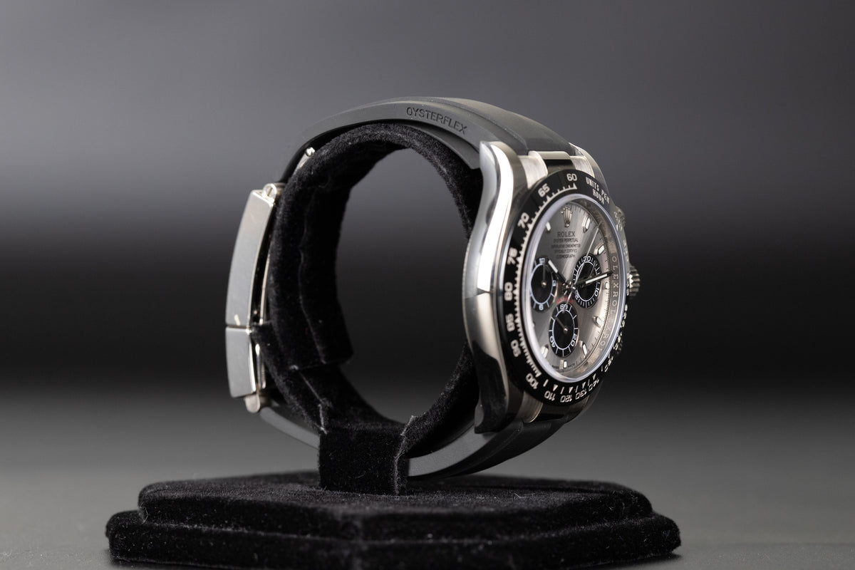 Rolex<br>116519LN Daytona Steel Dial 'Ghost' Oysterflex