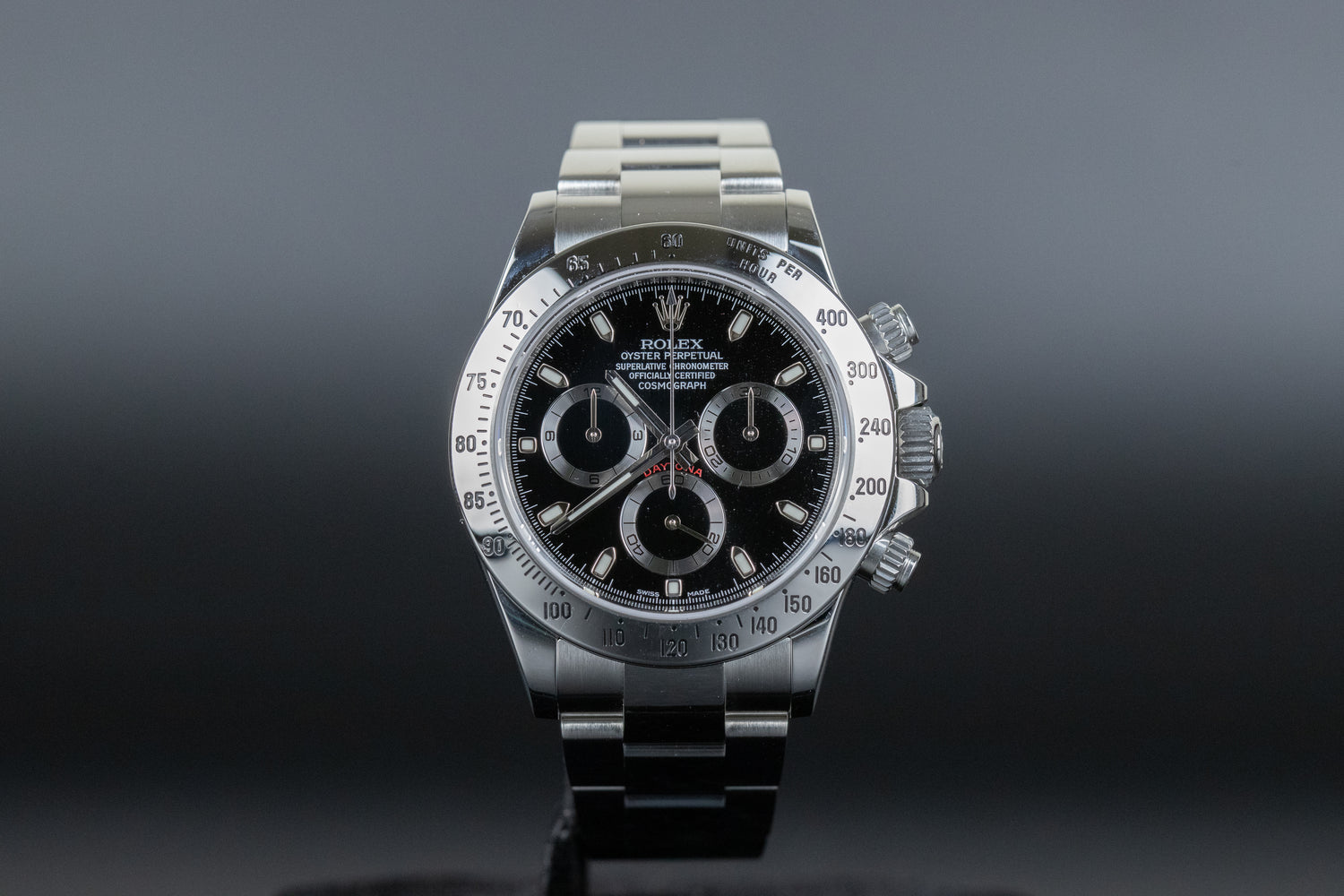 Rolex 116520 Daytona Black Dial Chromalight