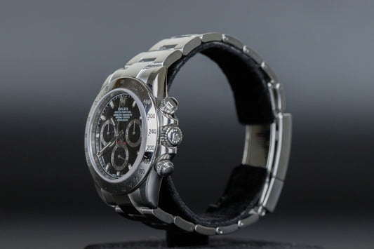 Rolex 116520 Daytona Black Dial Chromalight