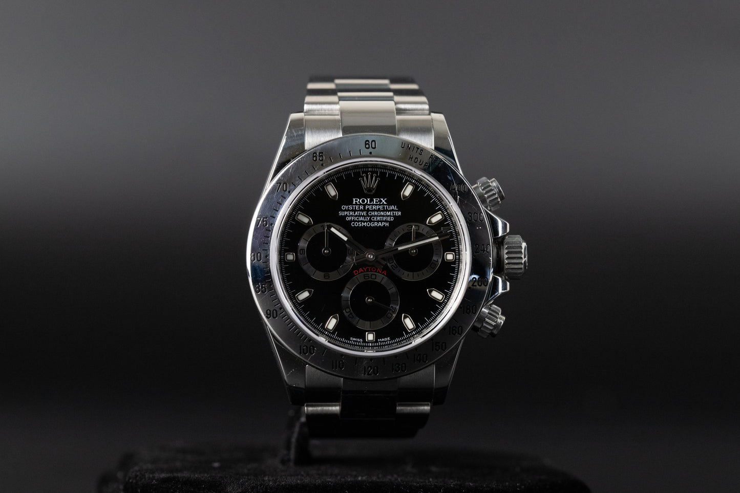 Rolex 116520 Daytona Black Dial Chromalight