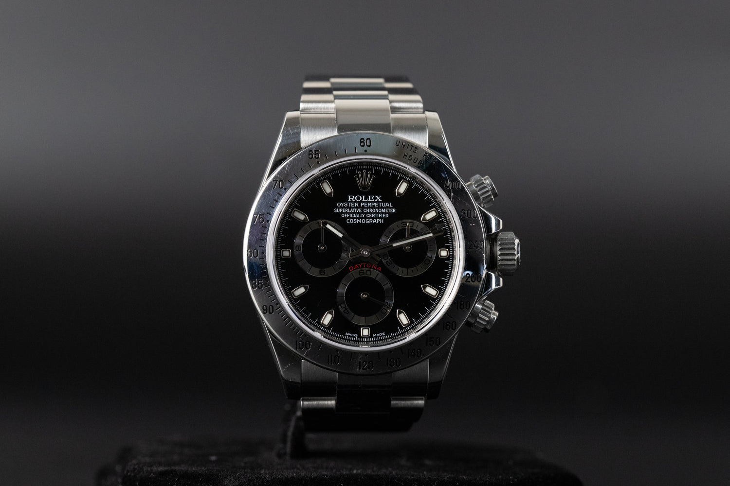 Rolex 116520 Daytona Black Dial Chromalight