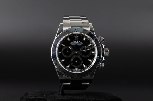 Rolex 116520 Daytona Black Dial Chromalight