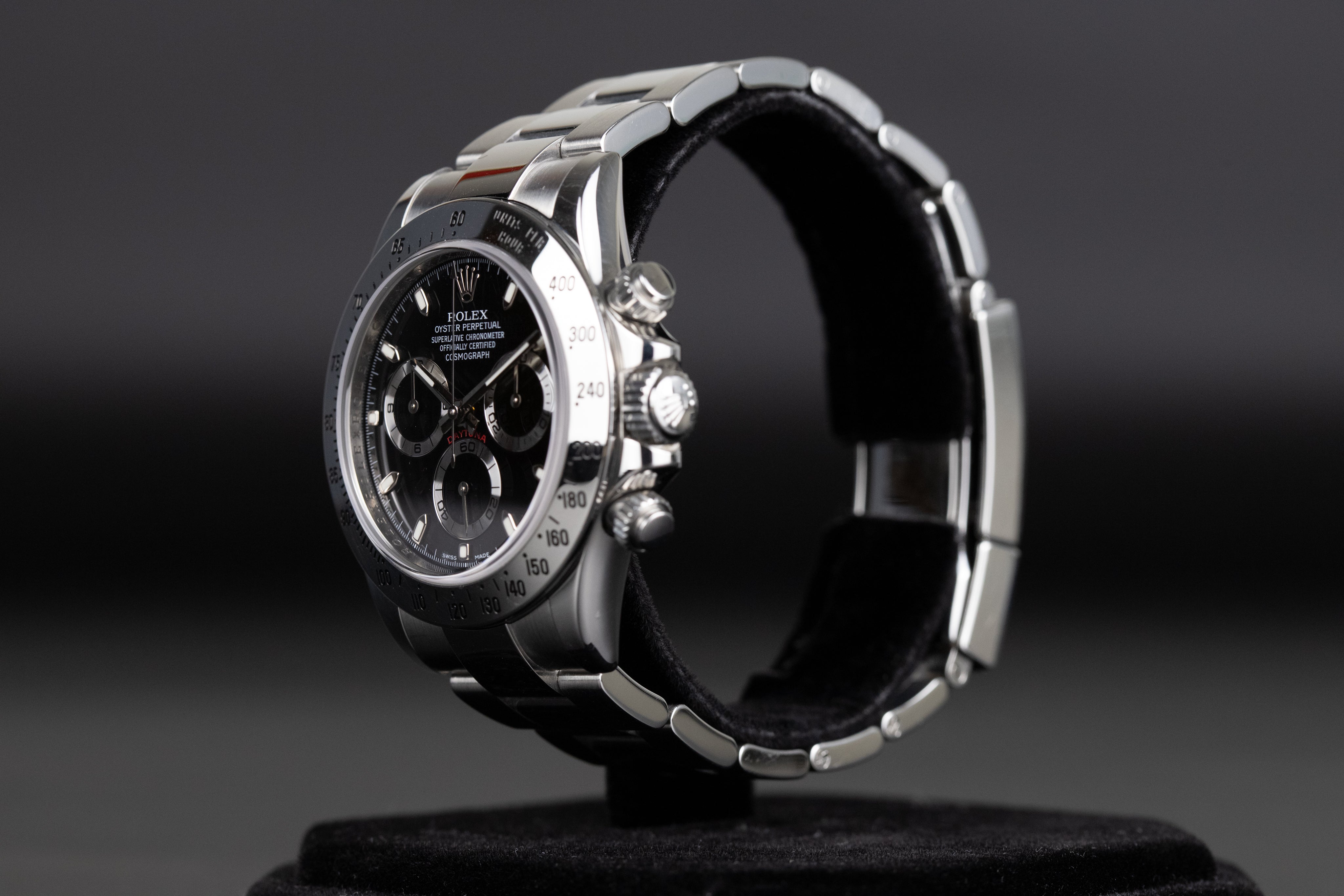 Rolex 116520 Daytona Black Dial – Newport Watch Club