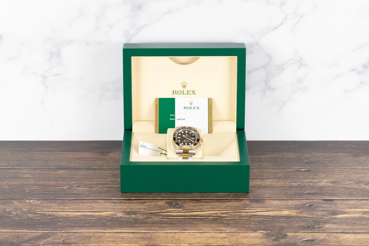 Rolex 116613LN Submariner SS/18k Black Dial
