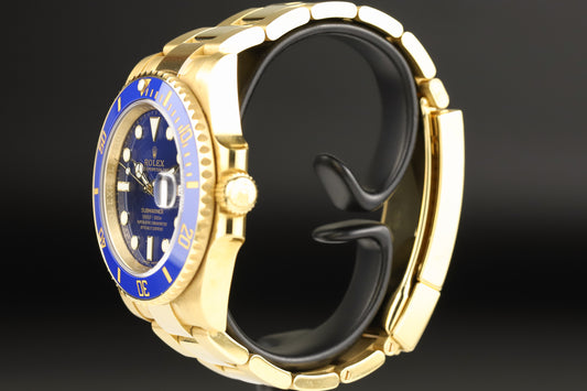 Rolex 116618LB Submariner Blue Dial