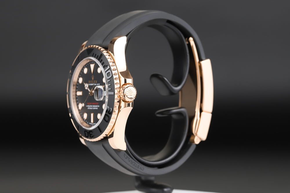 Rolex<br>116655 Yacht-Master 40 Oysterflex Black Dial
