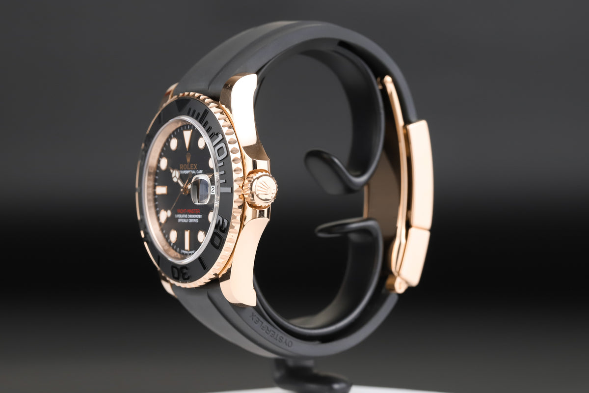 Rolex<br>116655 Yacht-Master 40 Oysterflex Black Dial