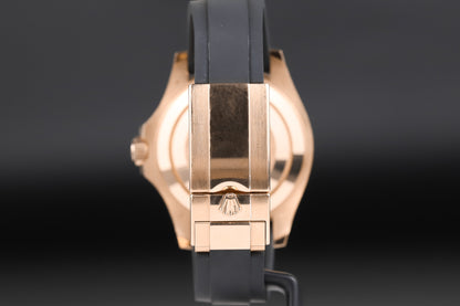 Rolex 116655 Yacht-Master 40 Oysterflex Black Dial