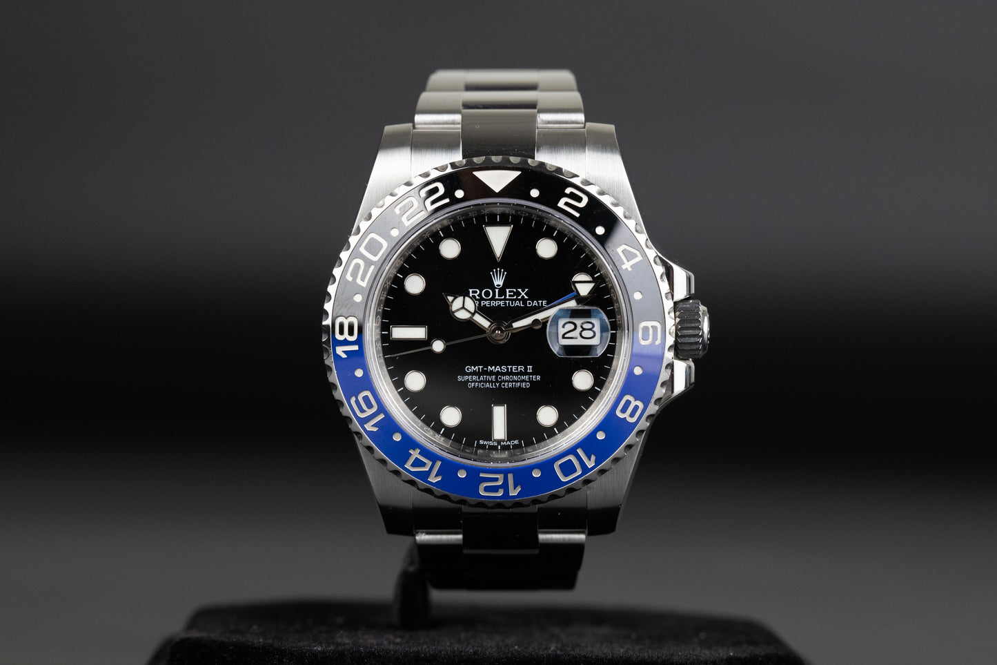 Rolex 116710BLNR GMT Master II 'Batman'