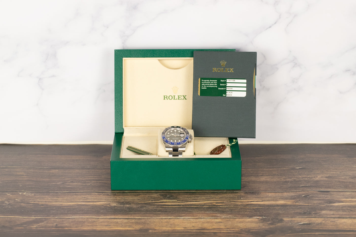 Rolex 116710BLNR GMT Master II 'Batman'