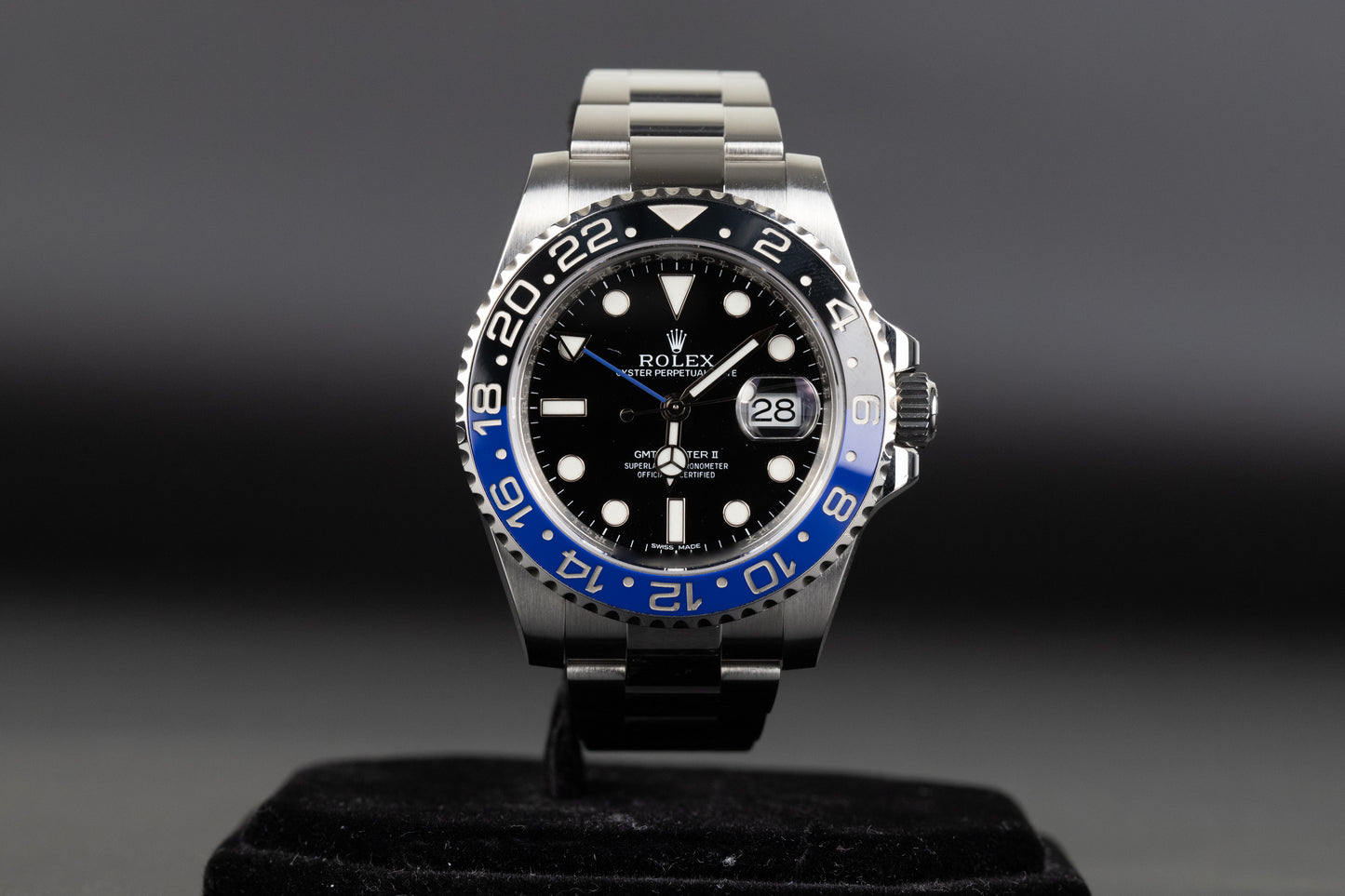 Rolex 116710BLNR GMT Master II 'Batman'