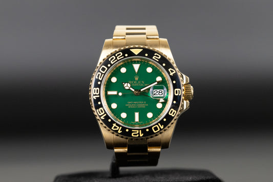 Rolex 116718 GMT Master II Green Dial