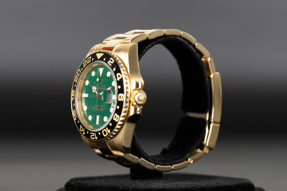 Rolex<br>116718 GMT Master II Green Dial