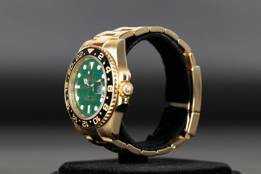 Rolex 116718 GMT Master II Green Dial
