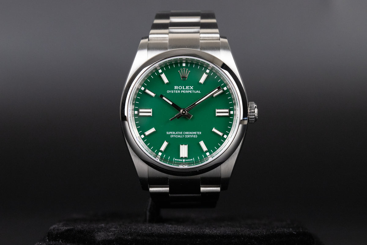 Rolex<br>126000 Oyster Perpetual 36mm Green Dial