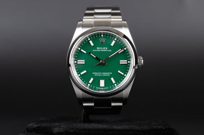 Rolex 126000 Oyster Perpetual 36mm Green Dial