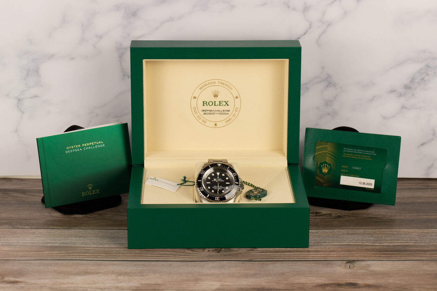 Rolex 126067 Deepsea Challenge Black Dial Unworn