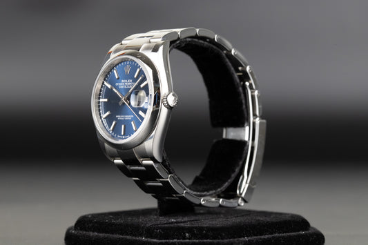 Rolex 126200 Datejust 36 Blue Dial