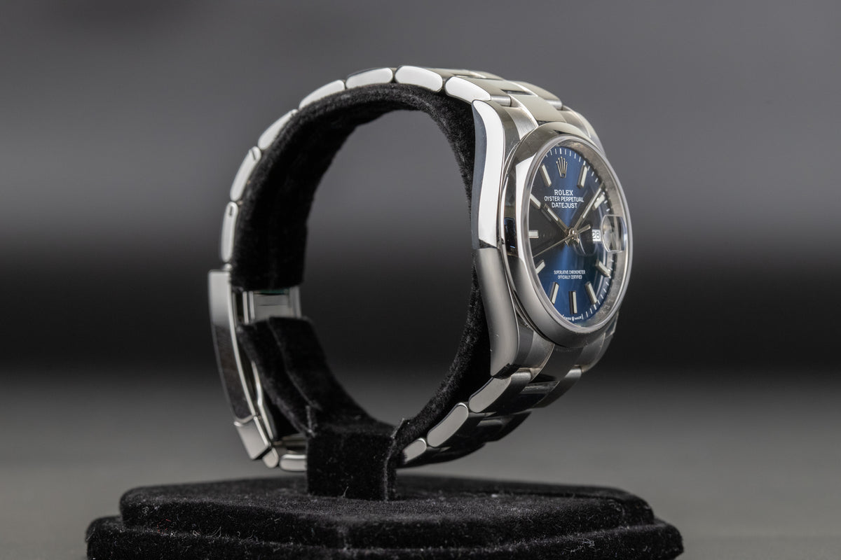 Rolex<br>126200 Datejust 36 Blue Dial
