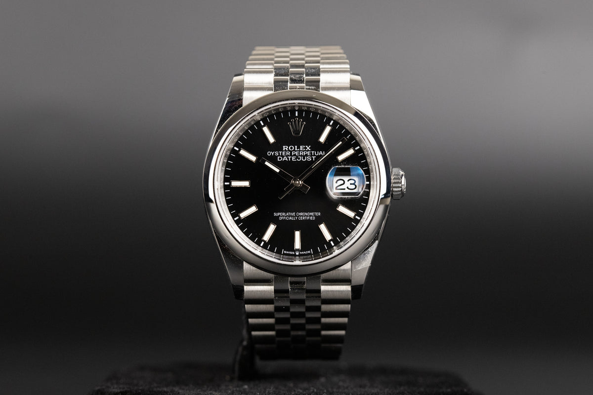 Rolex<br>126200 Datejust 36 Black Dial