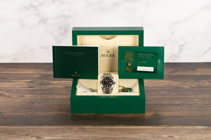 Rolex 126200 Datejust 36 Black Dial