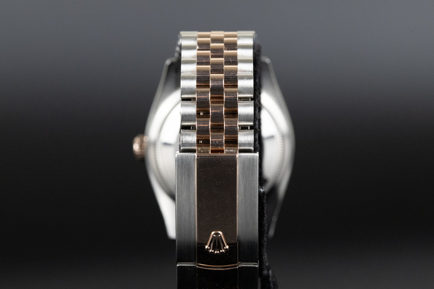 Rolex 126231 Datejust 36 SS/RG Slate Index Dial