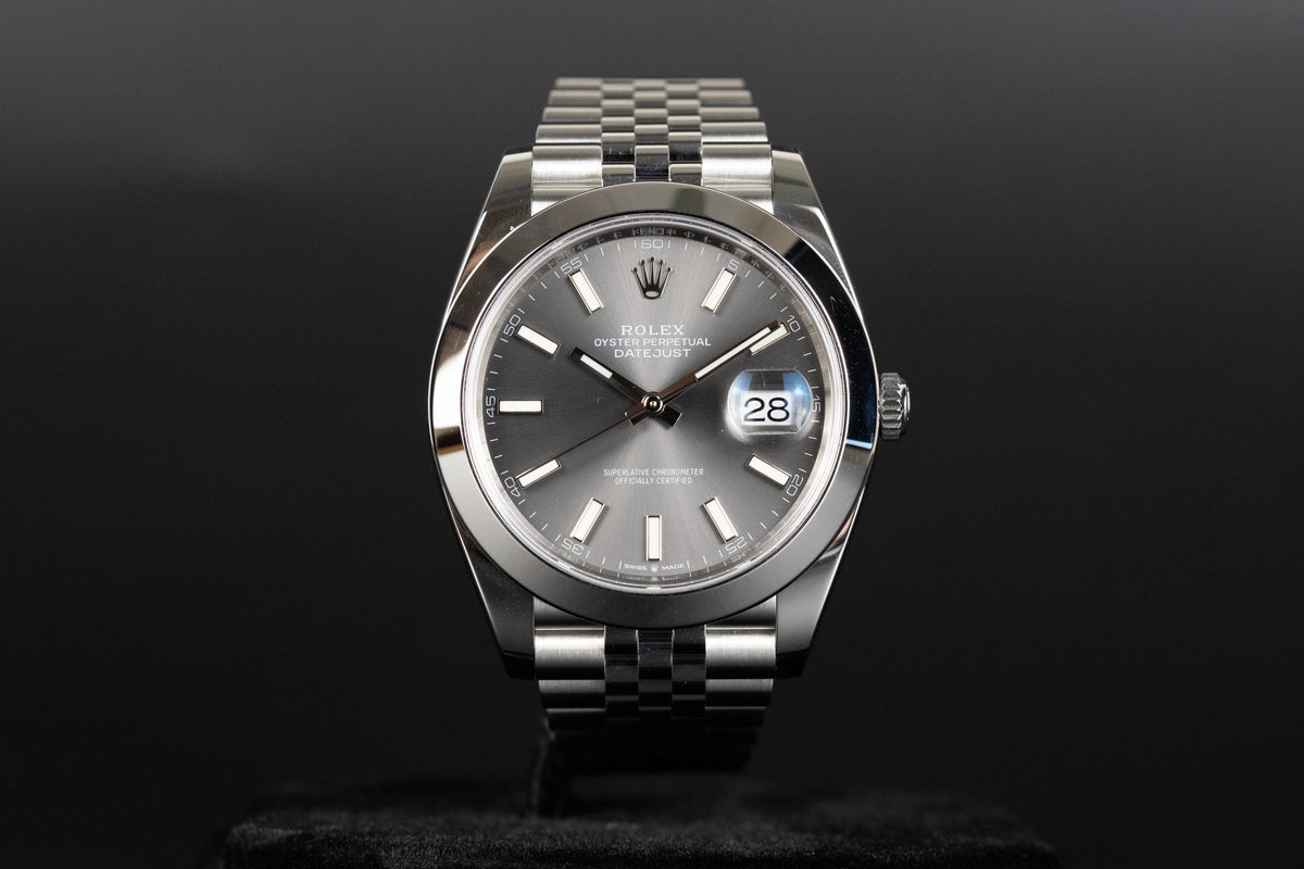 Rolex<br>126300 Datejust 41 Slate Dial