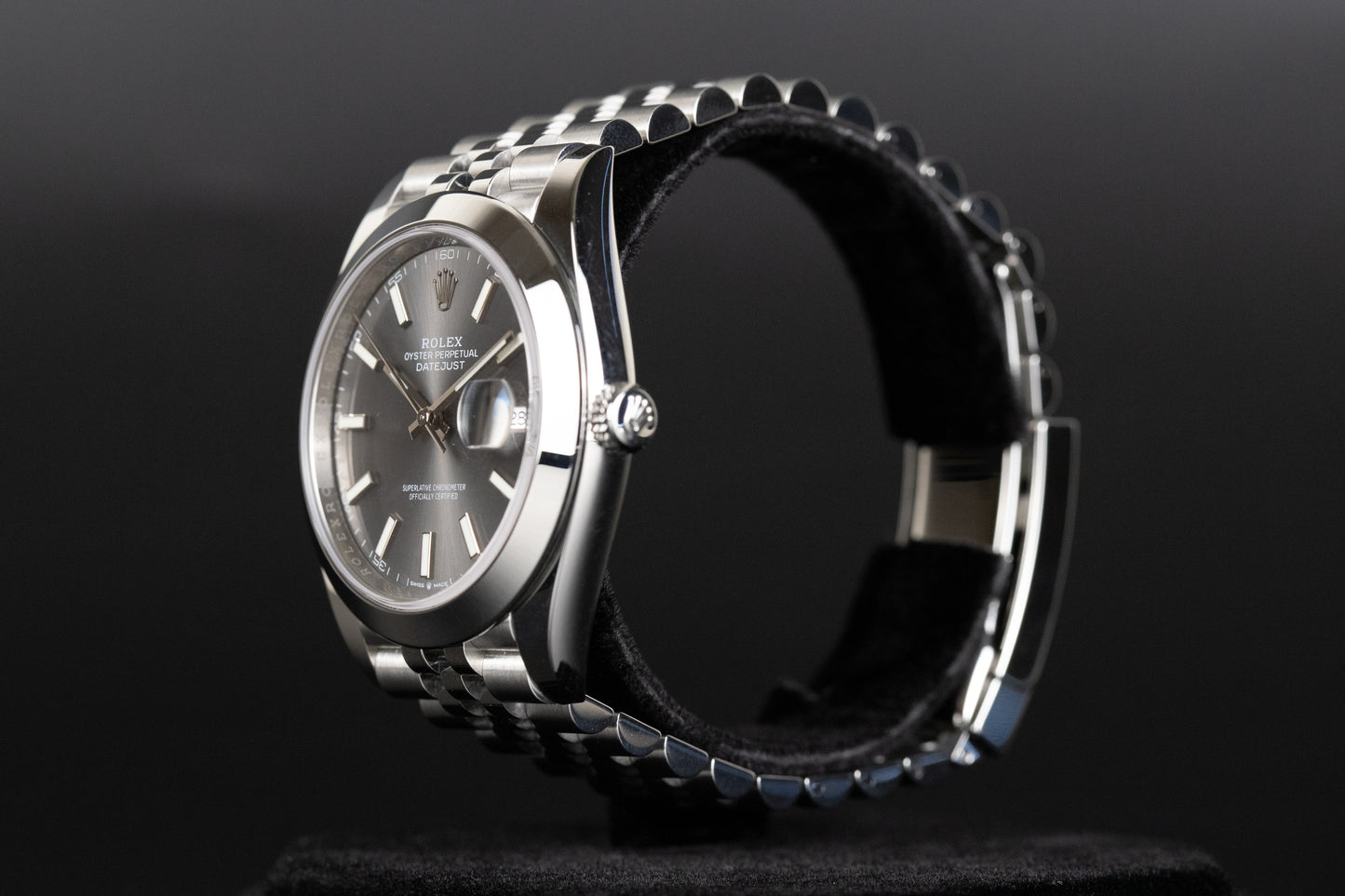 Rolex 126300 Datejust 41 Slate Dial